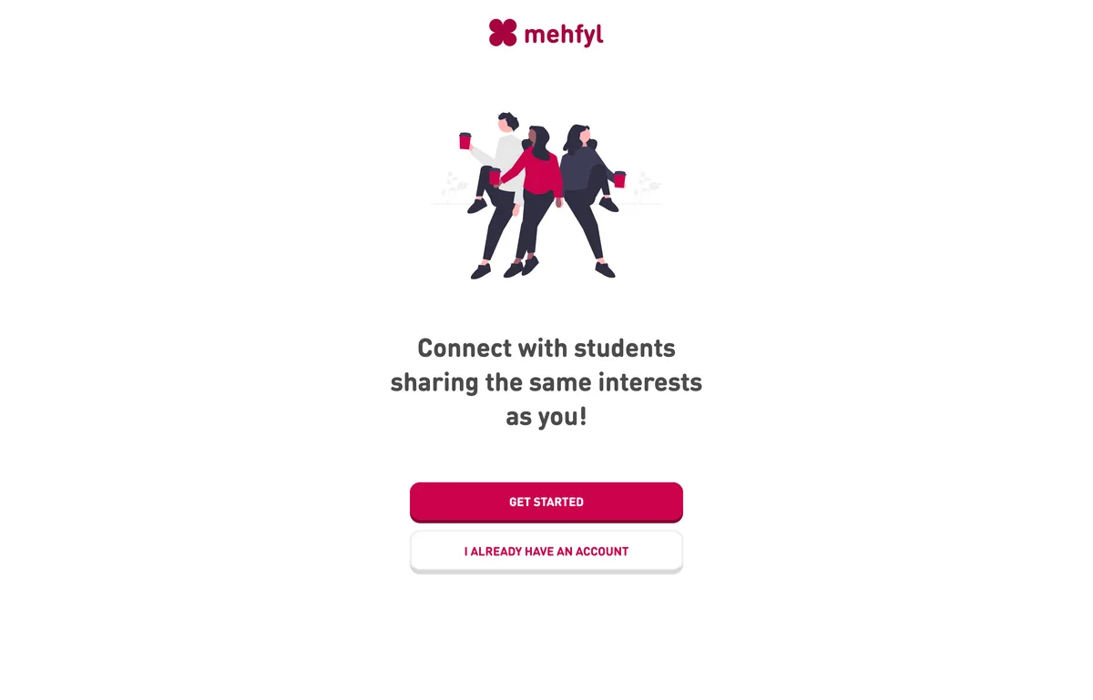 Mehfyl: a social platform for students