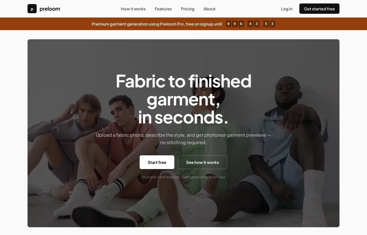 Preloom: AI garment previews for the textile industry
